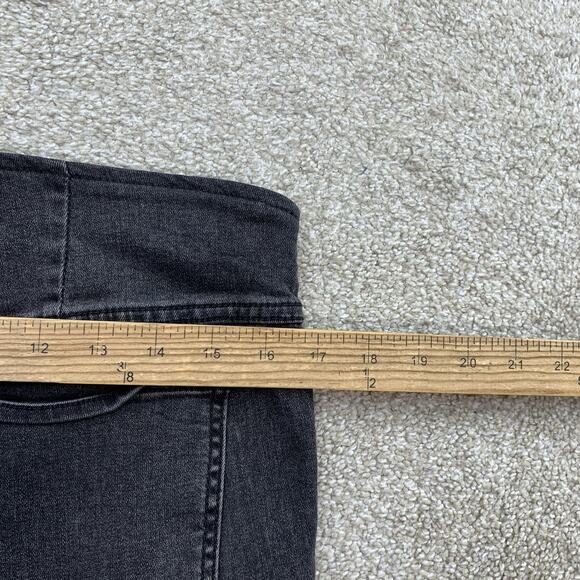 Free People Women Jeans Bottom Flare Size 31 Pull On Stretch 32" Inseam F8 - Picture 7 of 9